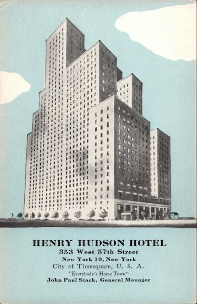 Henry Hudson Hotel New York, NY