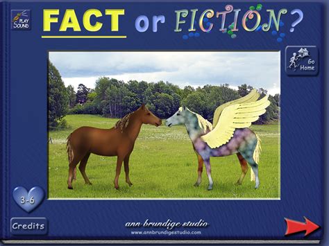 Fact Or Fiction? Book Title Page