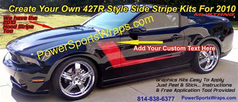 2010 Roush MUSTANG WITH CUSTOMIZED RACING STRIPES, 427R STYLE ...