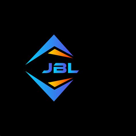 JBL abstract technology logo design on Black background. JBL creative initials letter logo ...