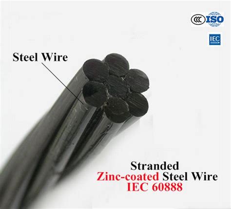 Stranded Zinc Coated Steel Wire Guy Wire, Stay Wire Gsw - jytopcable