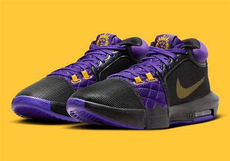 Nike LeBron Witness 8 "Lakers" FB2239-001 | SneakerNews.com