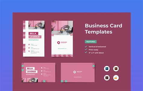 16 Free & Premium Google Docs Business Card Templates | Envato Tuts+