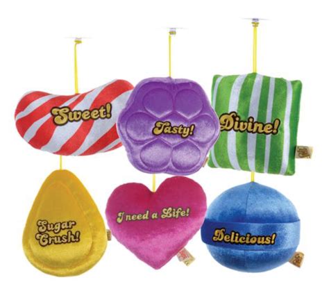 6" CANDY CRUSH PLUSH STICK ON - The Gift Wholesaler