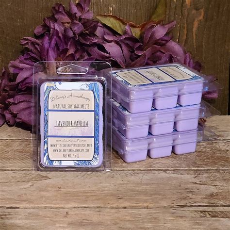 Lavender Vanilla Wax Melts Essential oil wax melts Wax | Etsy