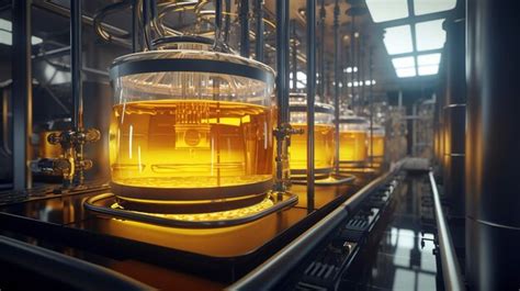 Premium AI Image | A photo of a biodiesel production process