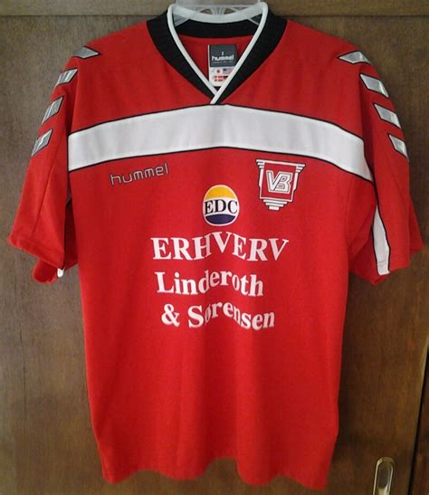 Vejle Boldklub Home football shirt 2001 - 2002.