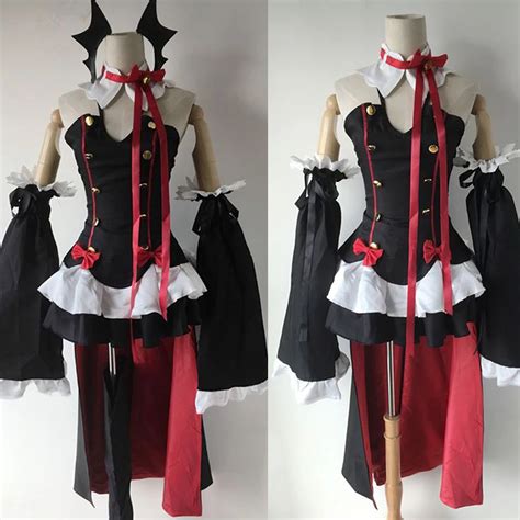 Anime owari no seraph Cosplay Seraph of the End Krul Krul Tepes princess full set holloween ...