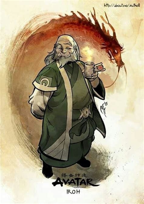 Iroh - Dragon of the West | Avatar airbender, Avatar ang, Avatar the ...