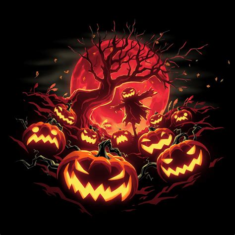 Halloween pumpkins Wallpaper 4K, Haunted, Scarecrow, 5K