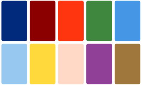 Virginia Flag Color Codes - Hex, RGB and CMYK Color Codes