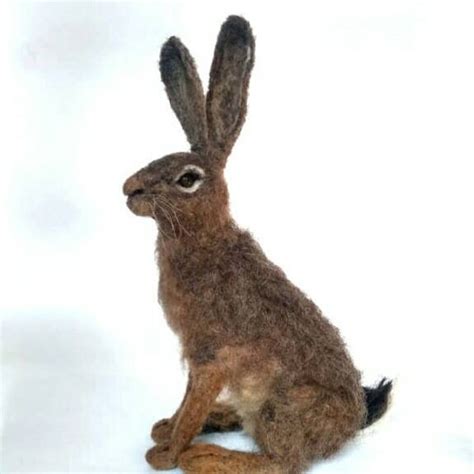 Needle Felted Rabbit - Etsy