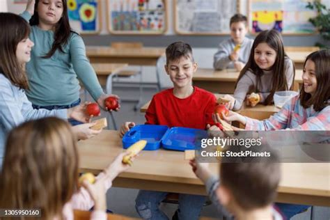 754 School Children Sharing Food Stock Photos, High-Res Pictures, and Images - Getty Images