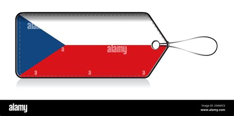 Czech republic emoji flag label, Label of product for Made in Czech ...