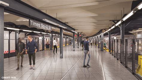 MTA releases new images of renovated 42nd Street Shuttle - ABC7 New York