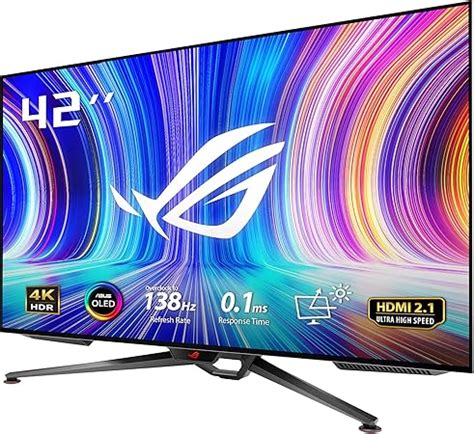 ASUS ROG Swift OLED PG42UQ Gaming Monitor – 41.5-inch 4K, OLED, 138Hz ...