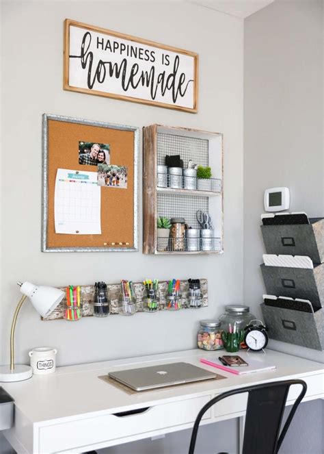 12 Cheap Desk Organization Ideas - Simphome