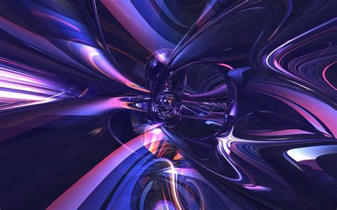 Cool Purple 3d Abstract Backgrounds