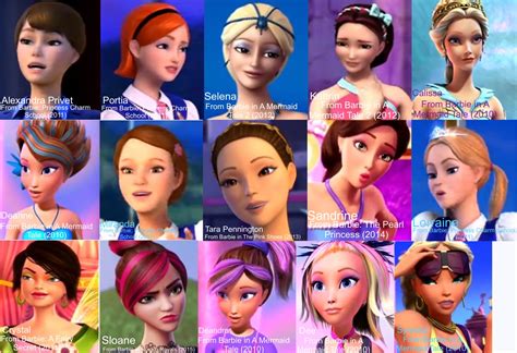 Characters from Barbie Movies 10 by Aladdin2001 on DeviantArt