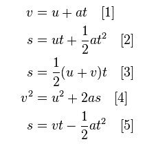 modeling - Can kinematic equations of motion be considered as a statistical model? - Cross Validated