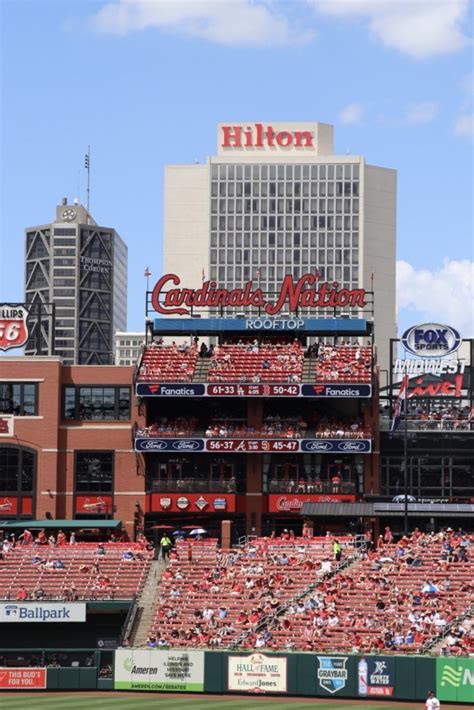 Seeing our Hilton St. Louis at the Ballpark hotel from a Cardinals game at Busch Stadium! Click ...