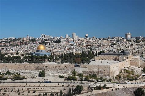 jerusalem, israel, old town, the jewish quarter, wall, walls, the rock temple, dome of the rock ...