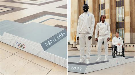 P&G and Paris 2024 unveil medal podiums for Olympic and Paralympic Games