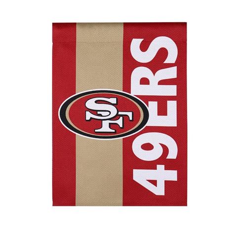 Fan Essentials 12 in. x 18 in. San Francisco 49ers Garden Flag ...