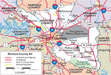 Richland County Map