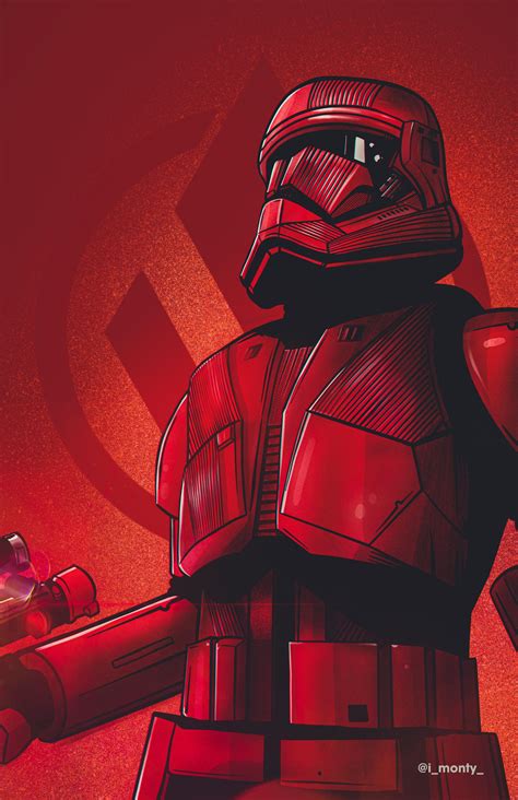 Here's my Sith Trooper illustration! Hope you enjoy!https://ift.tt ...