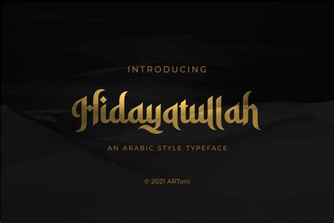 Hidayatullah Font - Fonts Hut