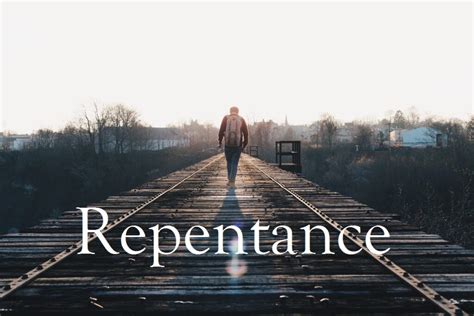 Repentance is the only way to salvation - The Maravi Post