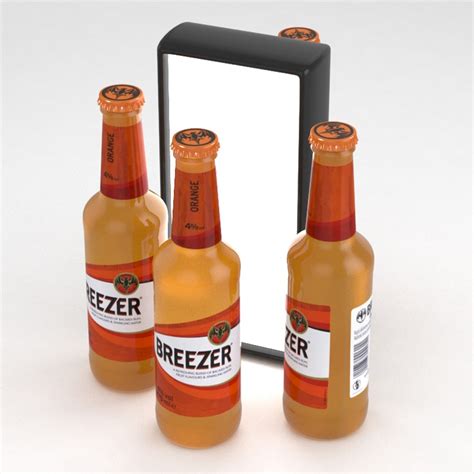 Alcohol bottle breezer model - TurboSquid 1220169