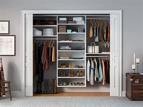 Reach In Closet Systems | Reach-In Closet Designs | California Closets