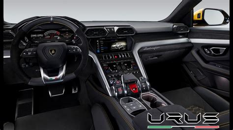 2019 Lamborghini Urus Interior / The New Super Sports Car - YouTube