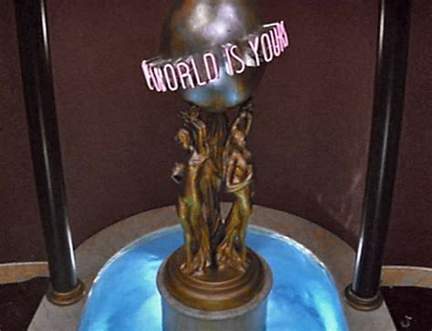 The World Is Yours Scarface Statue