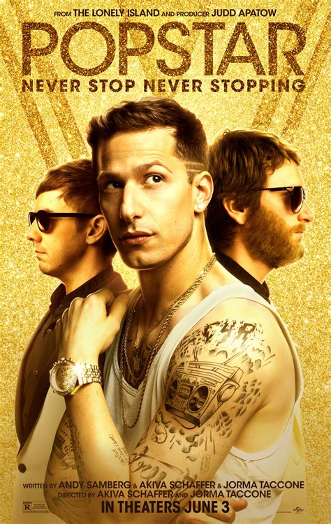 POPSTAR: NEVER STOP NEVER STOPPING trailer/poster - Andy Samberg ...