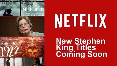 Stephen King Titles Coming Soon to Netflix - What's on Netflix