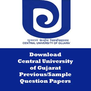 Central University of Gujarat (CUG) Old Question Papers PDF Free Download | University News India