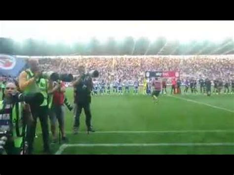 Mascot at Reading FC - YouTube