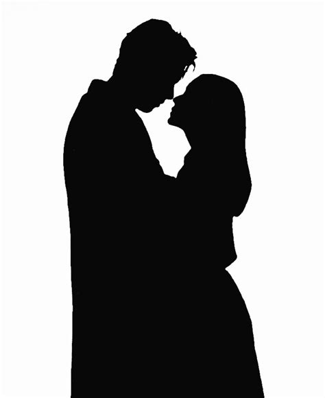 Kiss silhouette kiss transparent background png clipart – Artofit