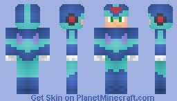 Mega Man X (10+ Subscribers Special!) Minecraft Skin