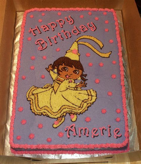 Princess Dora Cake | Texas Rose Bakery