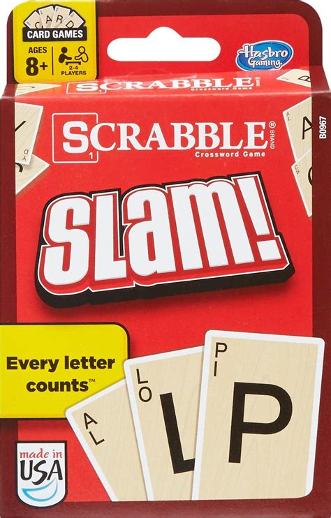 Best Buy: Hasbro Scrabble Slam Card Game Multi B0967