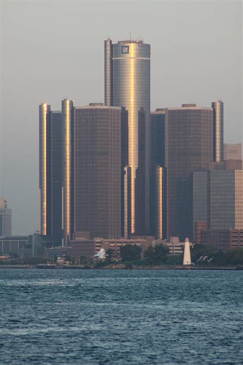 Michigan Exposures: The Detroit Skyline at Sunrise