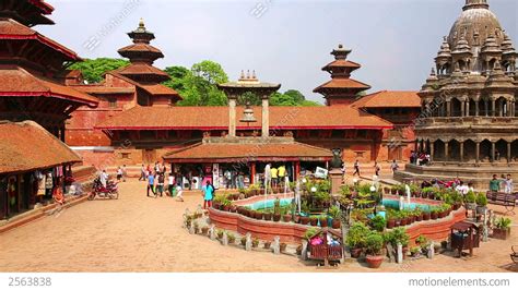 Patan Durbar Square, Kathmandu, Nepal Stock video footage | 2563838