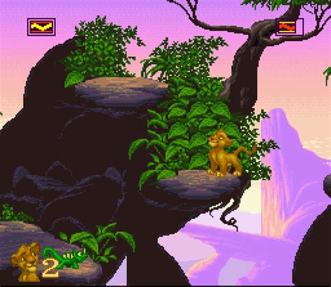 The Lion King (1994) by Virgin Interactive SNES game