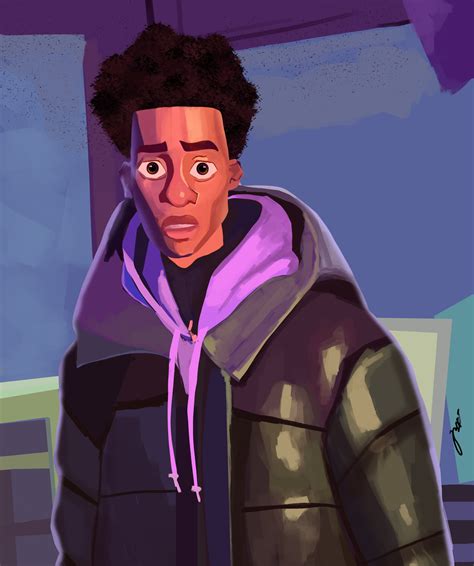 ArtStation - Miles Morales art