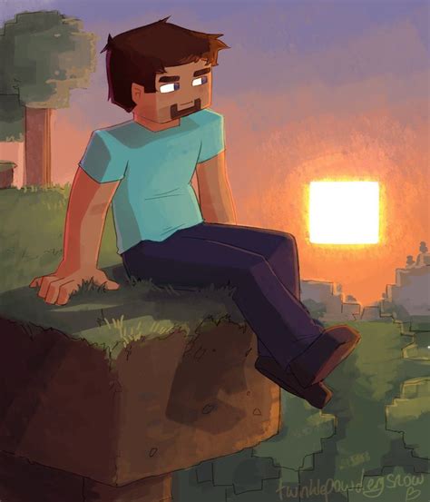 Steve by TwinklePowderySnow on DeviantArt | Minecraft anime, Minecraft drawings, Minecraft art