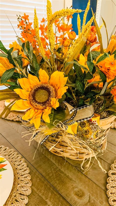 Dollar Tree Fall Centerpiece ‣ BEE INSPIRED MARKET